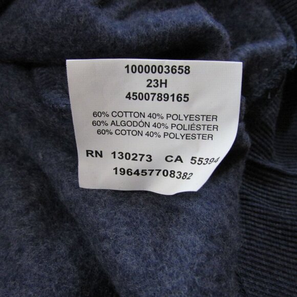 Wrangler Men's Serape Logo Graphic Hooded Pullover Sweatshirt Denim Heather - Picture 2 of 2